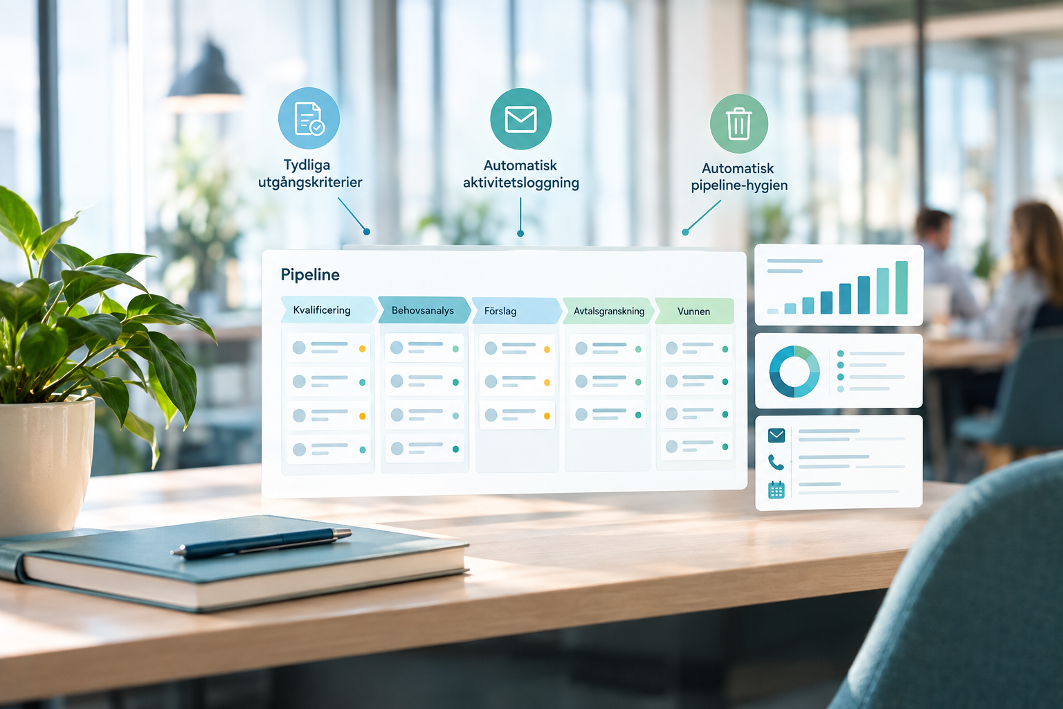 Modern CRM Pipeline Workspace