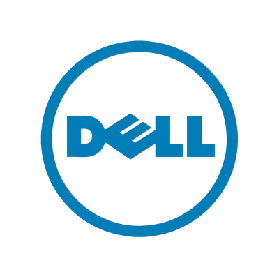 A picture of the Dell logo