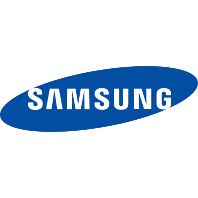 A picture of the Samsung logo